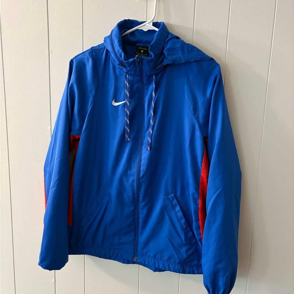 Nike Blue and Red Lightweight Jacket - Picture 3 of 9